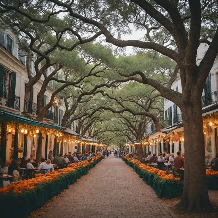 Experience the vibrant charm of Charleston, South Carolina in October: festivals, markets, and autumn delights
