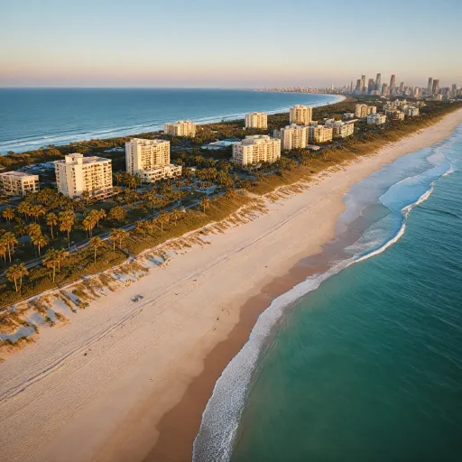 How close is Orlando to the beach for an effortless coastal escape